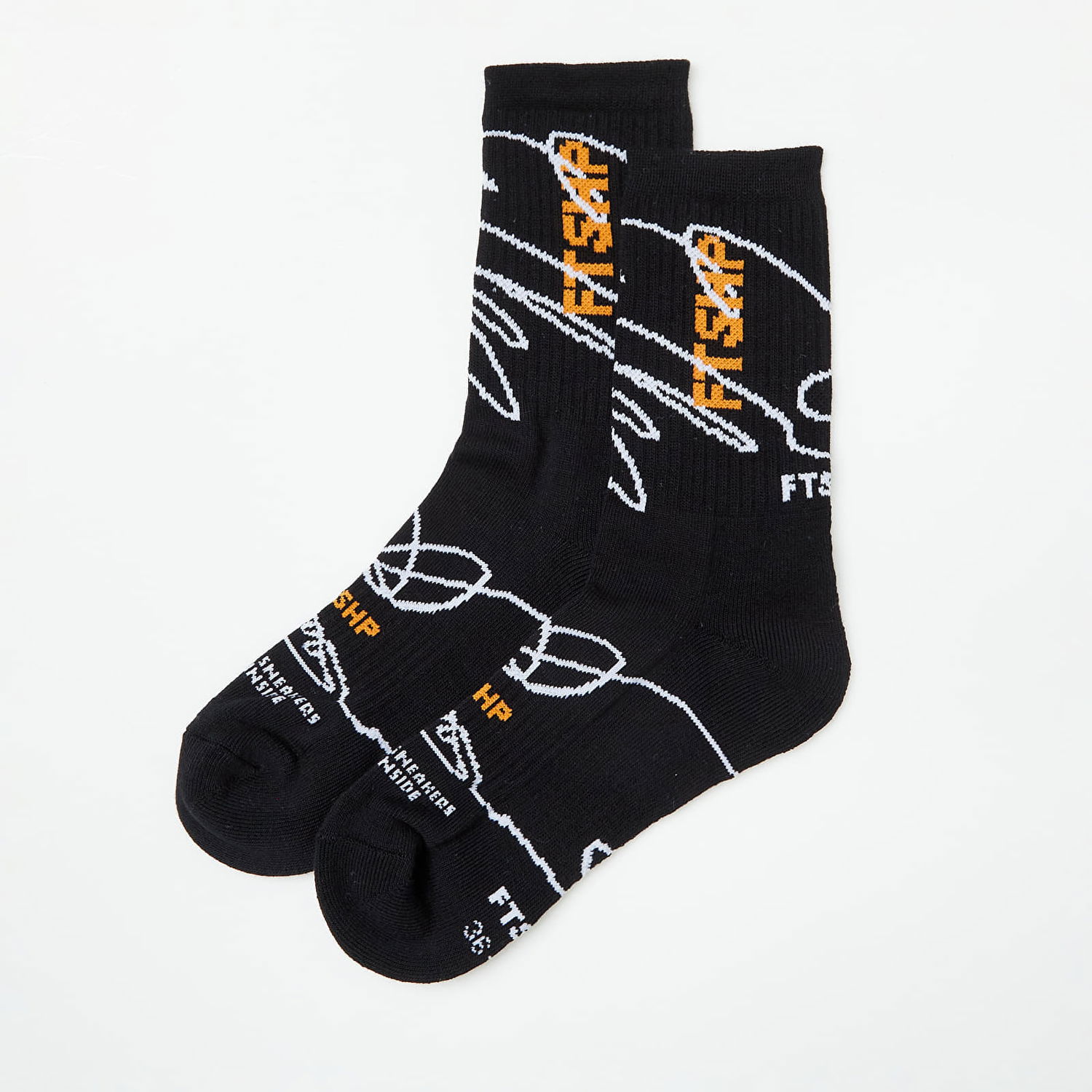 Ponožky Footshop The Skateboard Socks Čierna | FTSHP_324, 1
