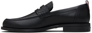 Tenisky a topánky BOSS Hugo Perforated Loafers Čierna | 50548646, 2