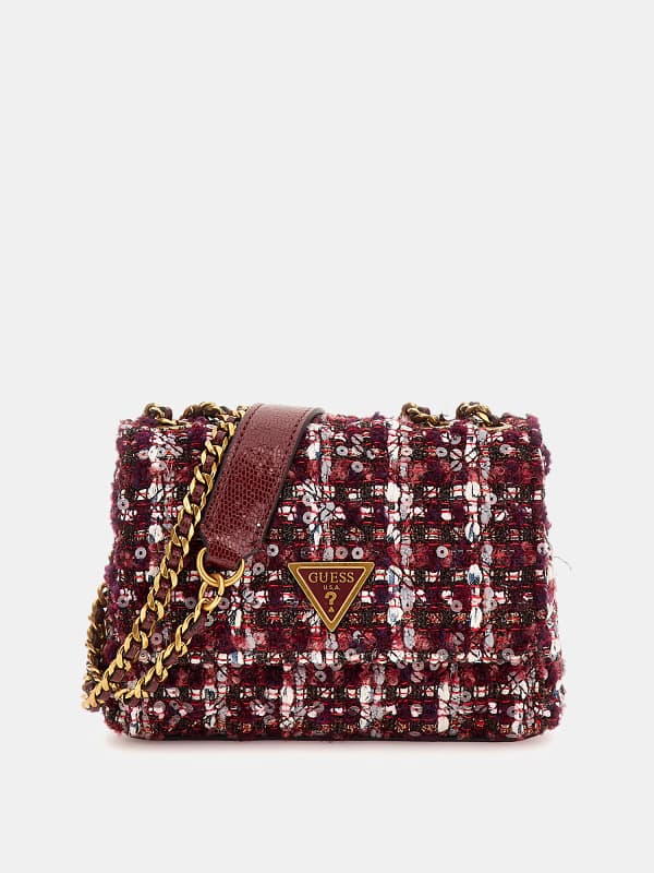 Tweed Mini Crossbody Bag