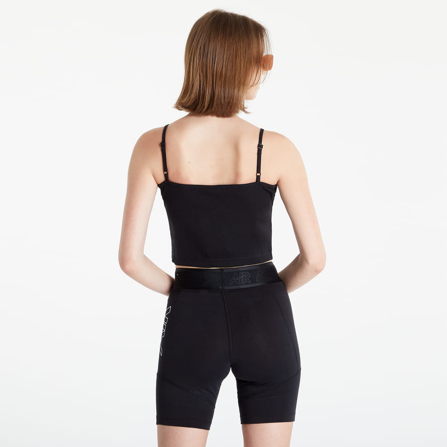 Tielko Nike Ribbed Cropp Top W Čierna | DM6737-010, 1