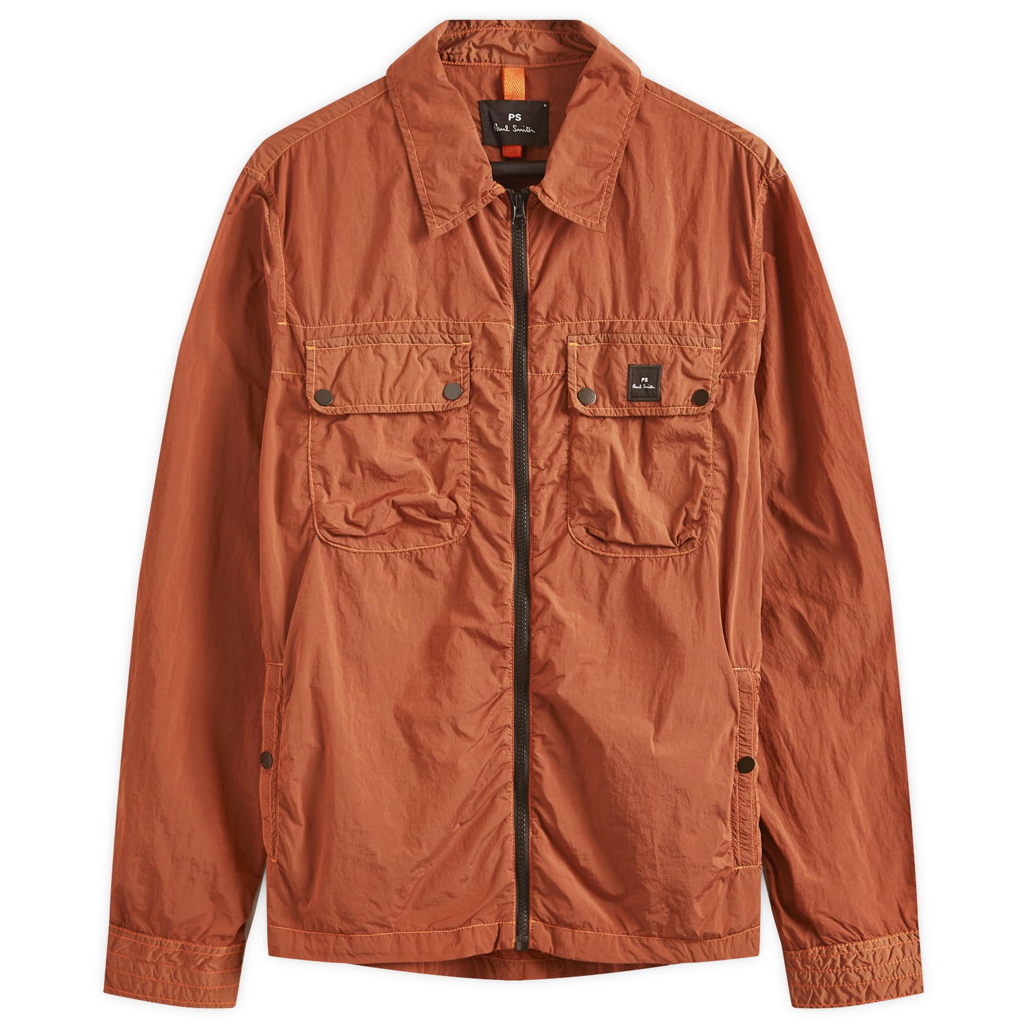 Vetrovka Paul Smith Paul Smith Zip Front Nylon Jacket Oranžová | M2R-023Z-N22158-26, 0