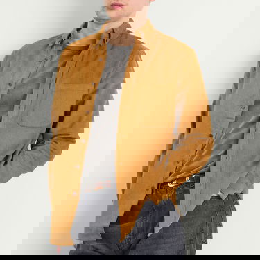 Košeľa Portuguese Flannel Lobo Button Down Corduroy Shirt, Size Small Hnedá | AW25051-PIR, 5