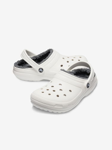 Tenisky a topánky Crocs Classic Lined Clog Biela | 203591-10M, 4