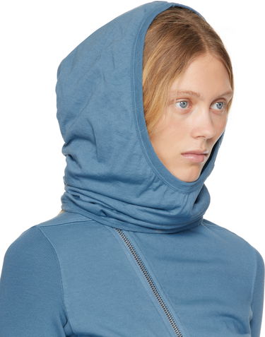 Mikina Rick Owens Rick Owens DRKSHDW Hollywood Grace Hoodie Modrá | DS01E3424 BHDB, 1