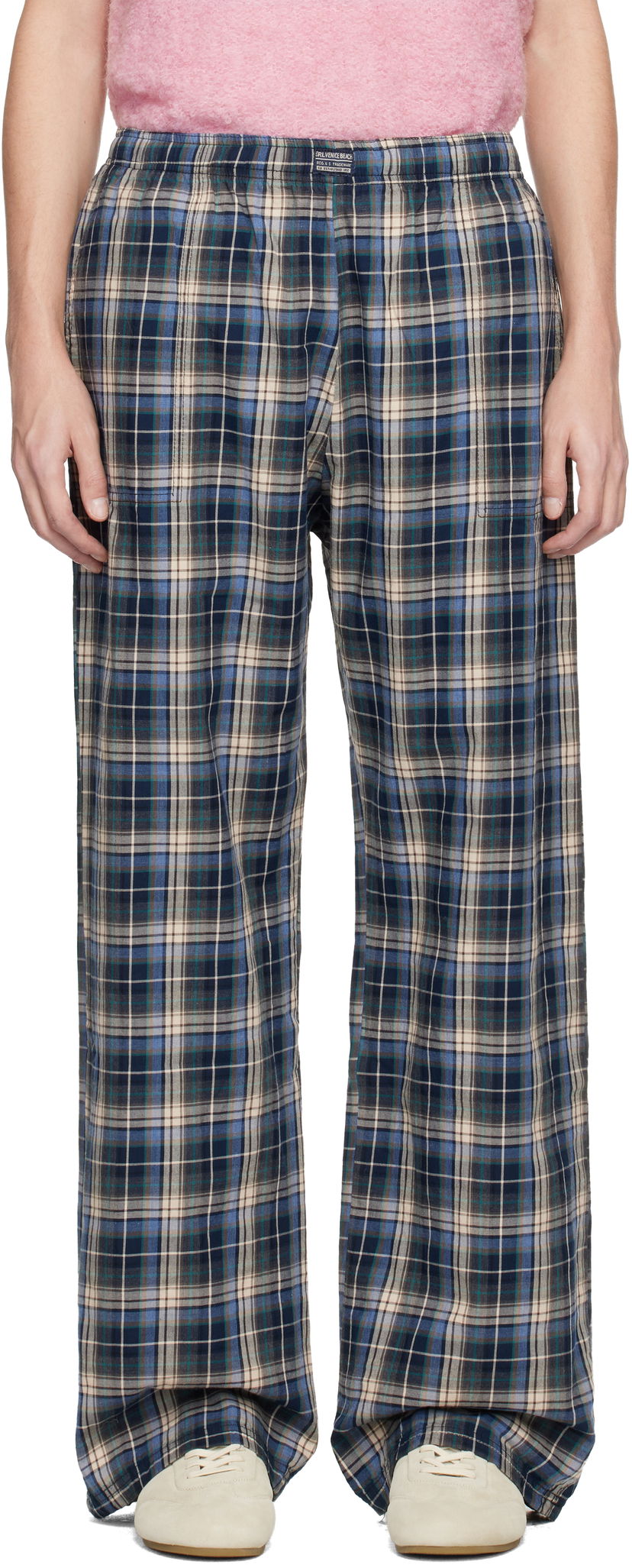Tepláky ERL Plaid Sweatpants Rôznofarebný | ERL11P013