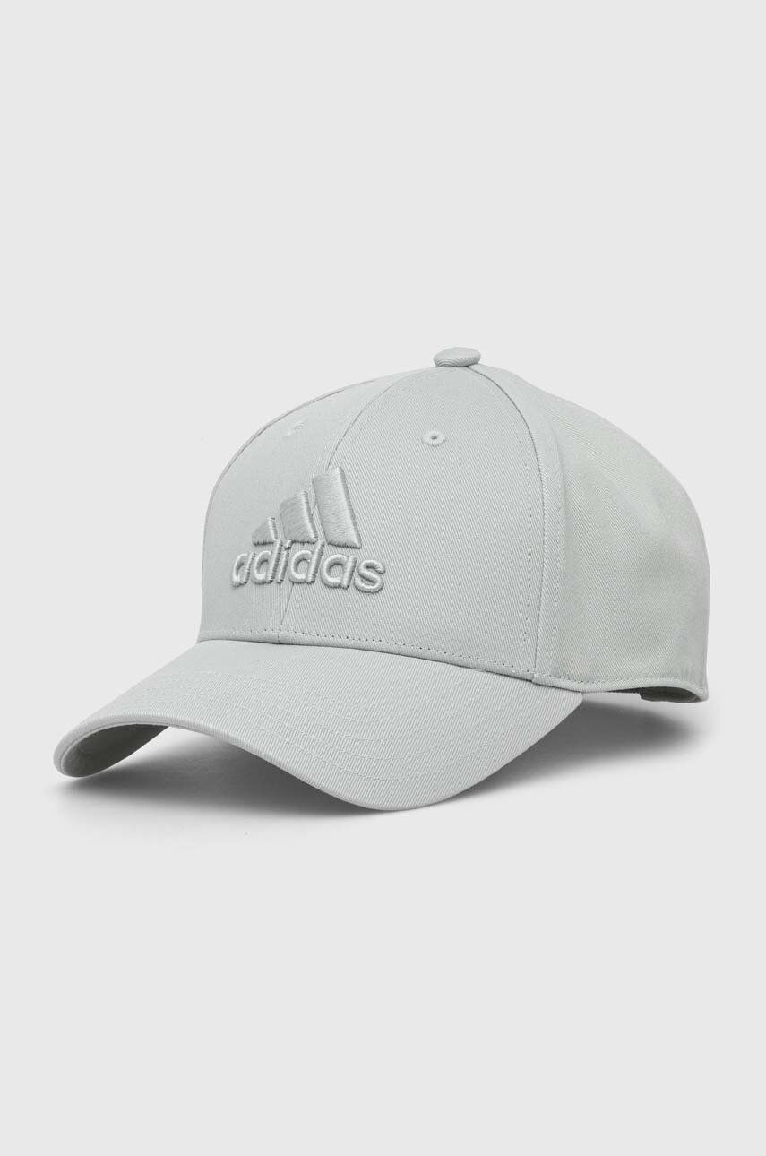 Šiltovka adidas Performance Big Tonal Logo Baseball Cap Šedá | II3559, 0