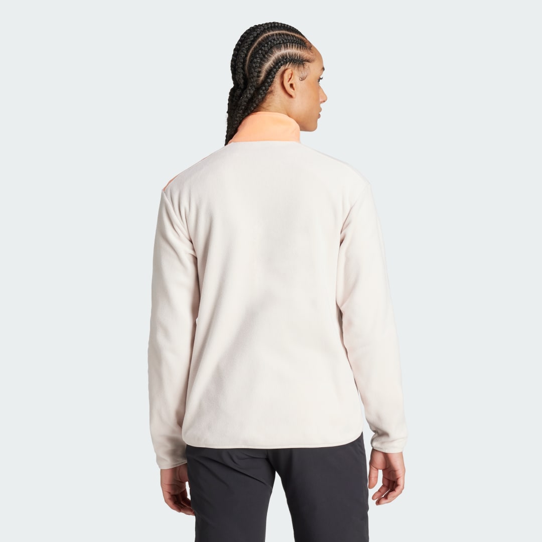 Bunda adidas Performance Terrex Multi Full-Zip Fleece Biela | IZ3299, 1