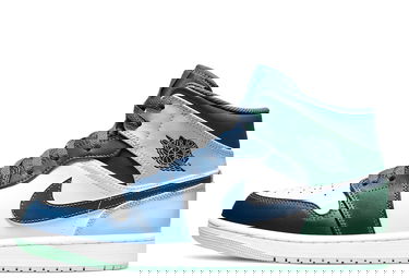 Tenisky a topánky Jordan Air Jordan 1 Mid "Blue Mint" Modrá | 554724-413, 3