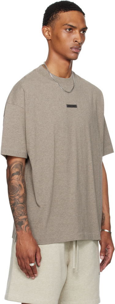 Tričko Fear of God Fear of God ESSENTIALS Classic Fit T-Shirt Šedá | 125SP254193F, 1