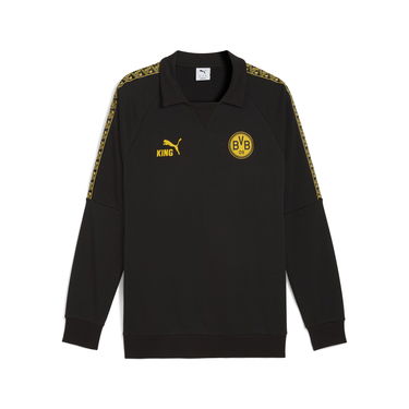 Mikina Puma Borussia Dortmund KING Drill Top Čierna | 782583_10, 0