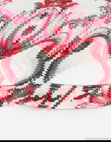 Šiltovka Dolce & Gabbana Dolce & Gabbana Majolica Print Baseball Hat with DG Logo Embroidery Rôznofarebný | LB5H11G7J5NHE3TN, 3