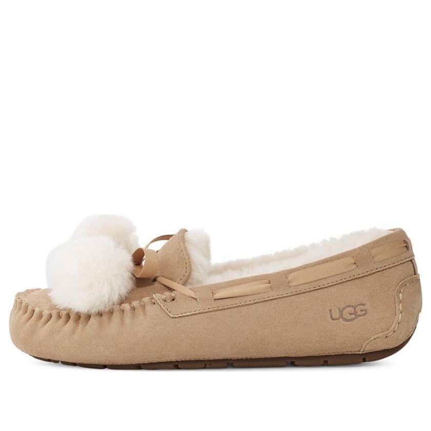 Tenisky a topánky UGG Dakota Moccasin Slippers with Bow Béžová | 1138651-SAN, 0