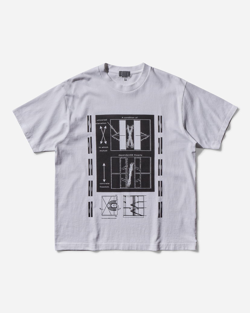 Tričko Cav Empt Stair C Graphic T-Shirt Biela | CES26T11 001