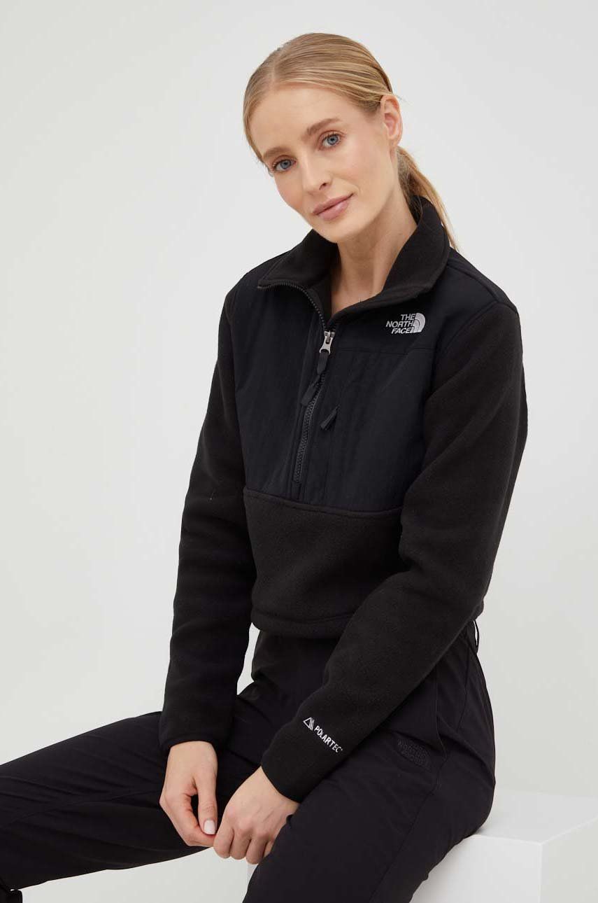 Mikina The North Face Denali Sweatshirt Čierna | NF0A7WXYJK31, 0