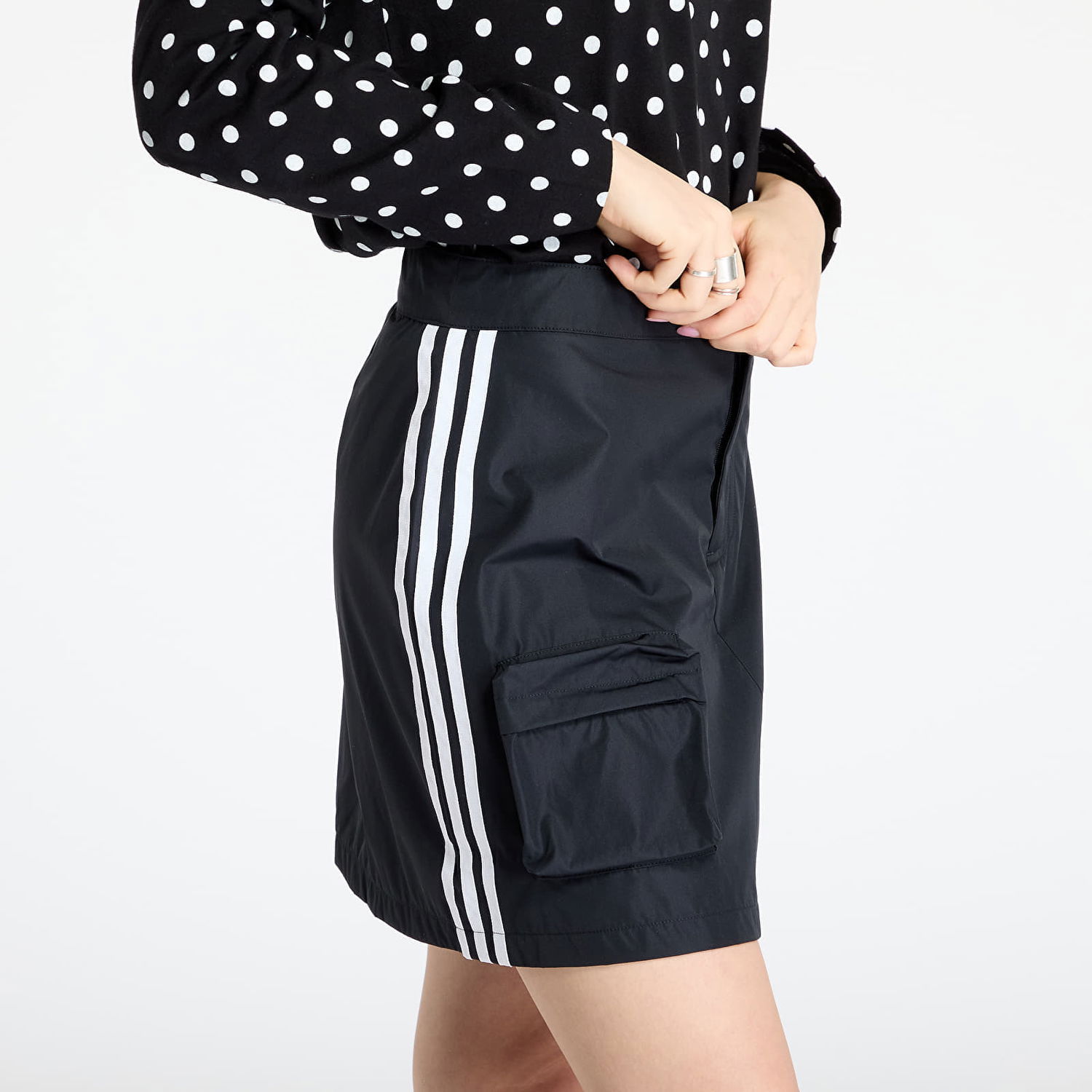 Sukňa adidas Performance Cargo Mini Skirt Čierna | JJ3087, 1