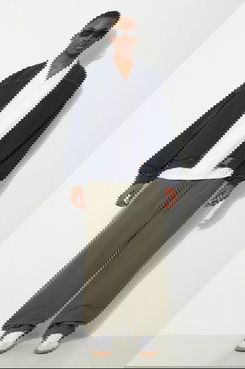 Nohavice Vans Premium Standards Easy Drawstring Trouser LX Zelené | VN000GZ2KCZ1, 1