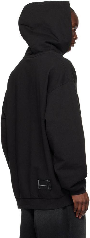 Mikina We11done Printed Hoodie Čierna | WD-TH3-22-729-U-BK, 2