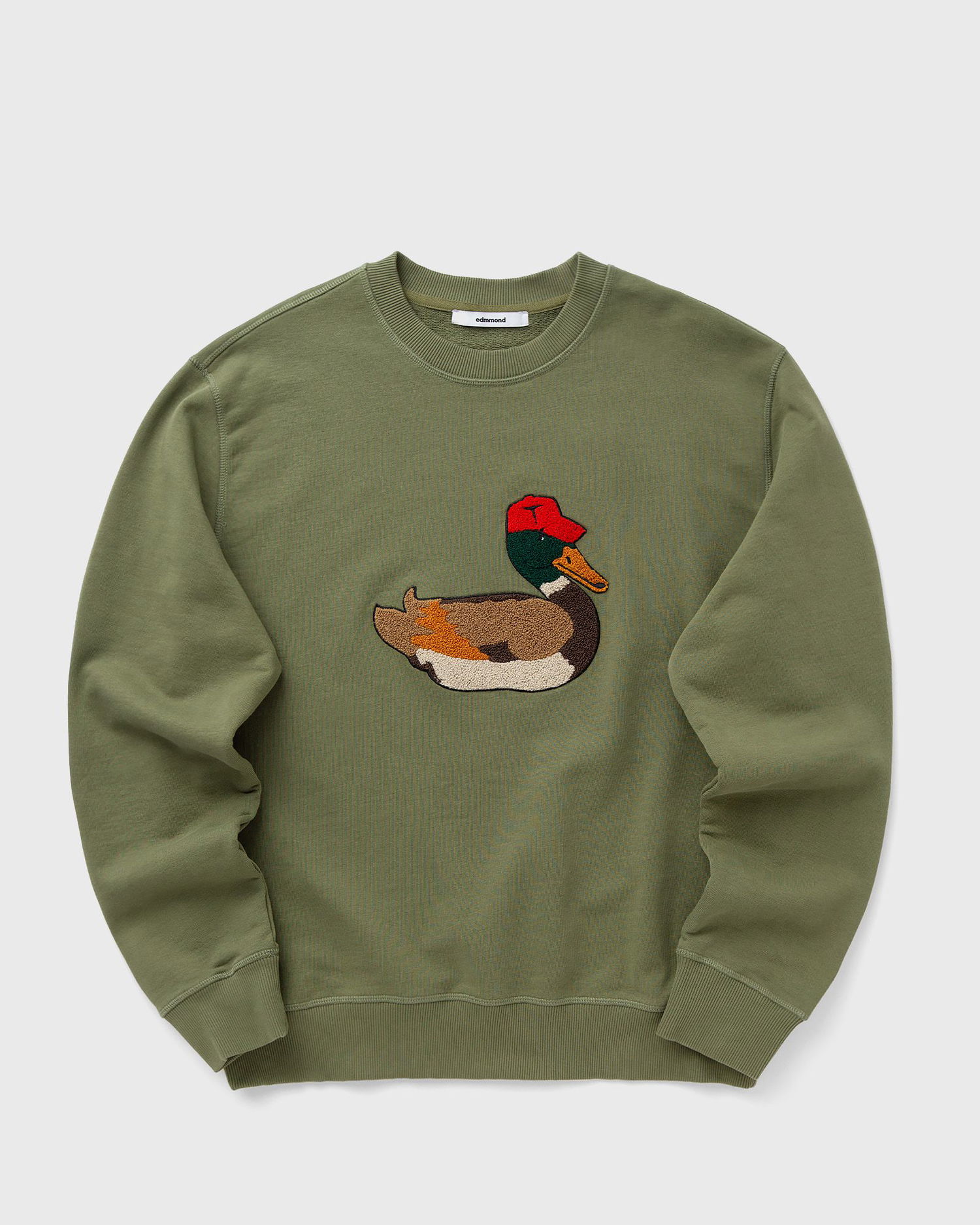Mikina Edmmond Studios Duck Hunt Sweatshirt Zelené | 325-40-01680, 0