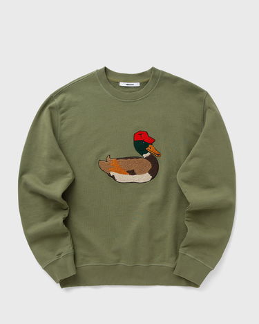 Mikina Edmmond Studios Duck Hunt Sweatshirt Zelené | 325-40-01680, 0
