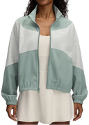 Rival Woven Colorblock Cropped Jacket