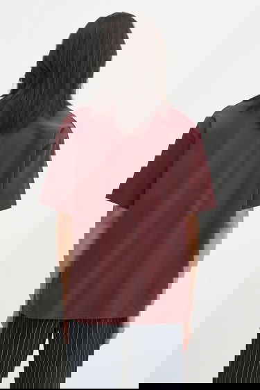 Tričko By Parra Protect the Sun Graphic T-Shirt Vínová | 54401, 4