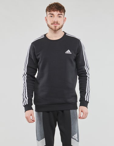 Mikina adidas Originals Essentials Fleece 3-Stripes Sweatshirt Čierna | IB4027=GK9106, 0