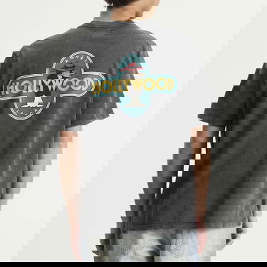 Tričko AMIRI AMIRI Hollywood Wolf Graphic Tee, Size Large Šedá | AMJYTE1266-BLK, 3