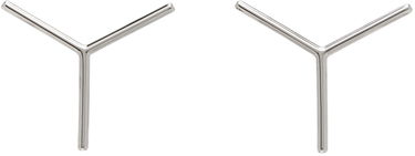 Náušnice Y/PROJECT Y/Project Mini 'Y' Earrings Metalická | EARRING24-S24, 0