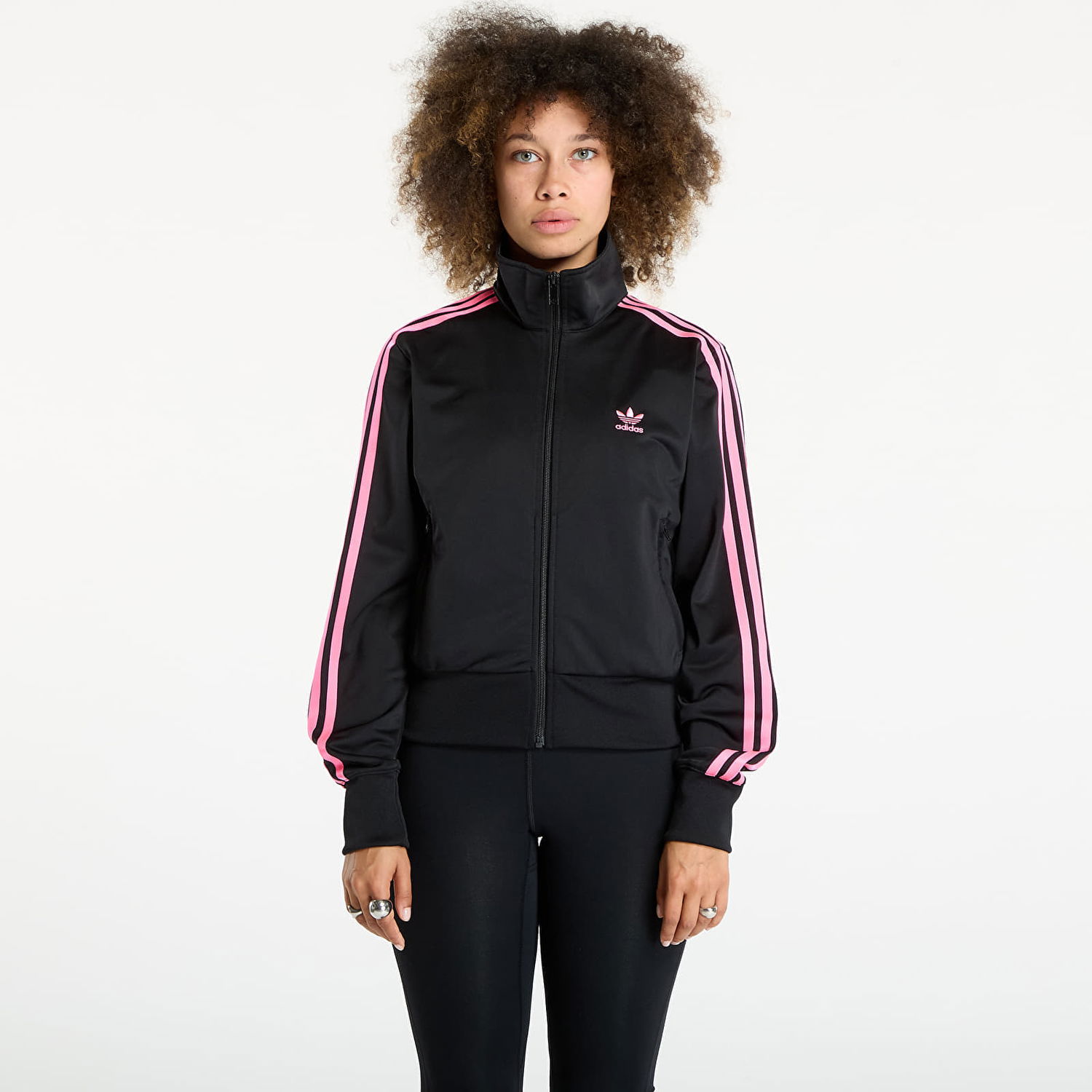 Bunda adidas Originals Adicolor Classics Firebird Track Top Čierna | JX1483, 0