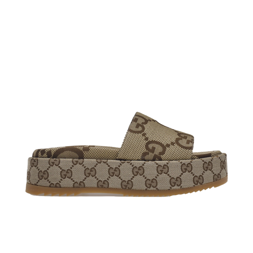 Tenisky a topánky Gucci Angelina Platform 55mm Sandal Béžová | 623212 UKO00 2580