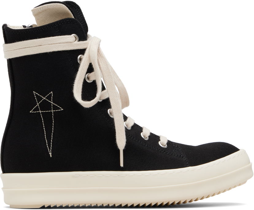 Tenisky a topánky Rick Owens Rick Owens DRKSHDW Concordians Vegan Čierna | DS02E7807 DOEM8