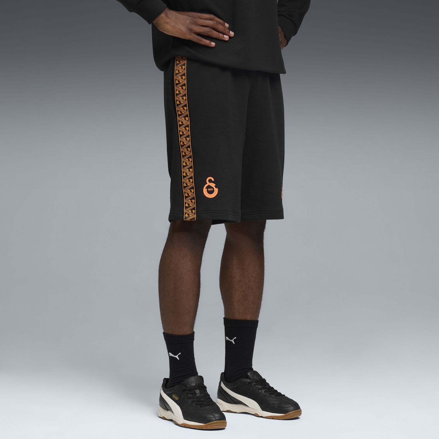 Šortky Puma Galatasaray SK KING Men's Sweatshorts Čierna | 782937_05, 1