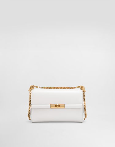 Taška cez rameno Dolce & Gabbana Dolce & Gabbana Marlene Shoulder Bag Biela | BB7766A3G1980002, 0