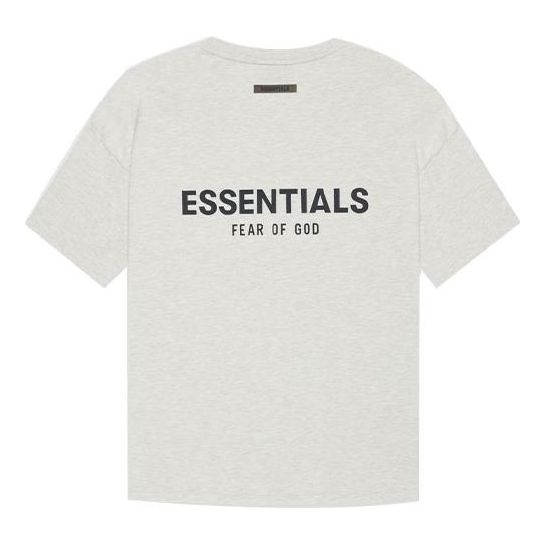 Tričko Fear of God Essentials By Fear Of God Short Sleeve Tee Šedá | FOG-SS21-597, 0