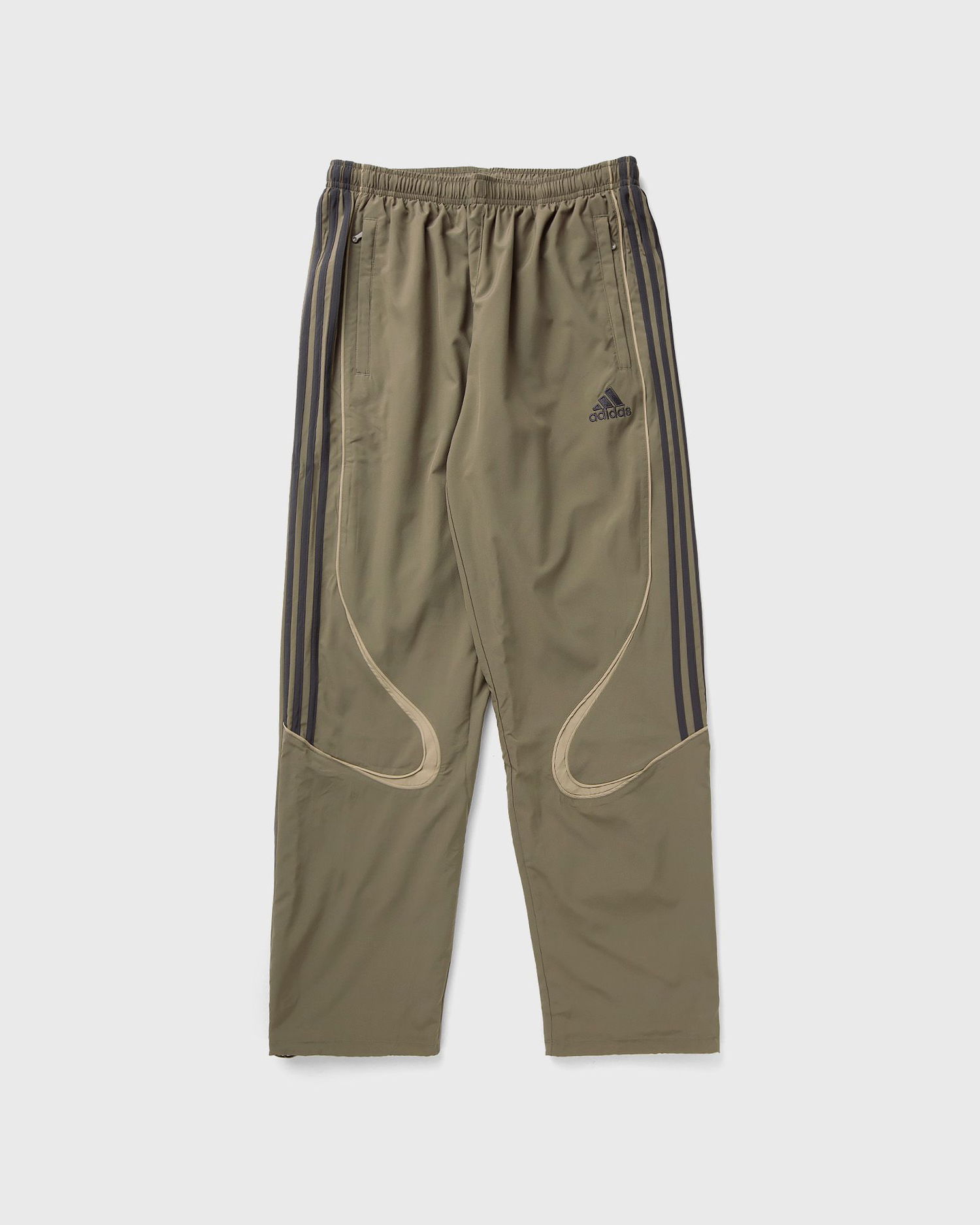 Tepláky adidas Performance Relaxed Fit Wavy Panel Track Pants Teamgeist Adicolor Zelené | KD5865, 1