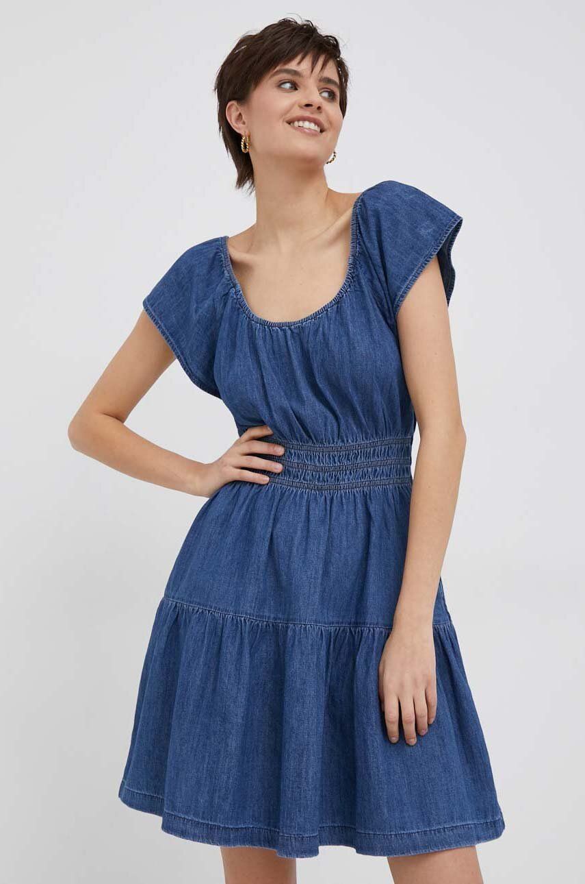 Šaty GAP Denim Dress Navy | 570214.00MEDIUMWA, 0