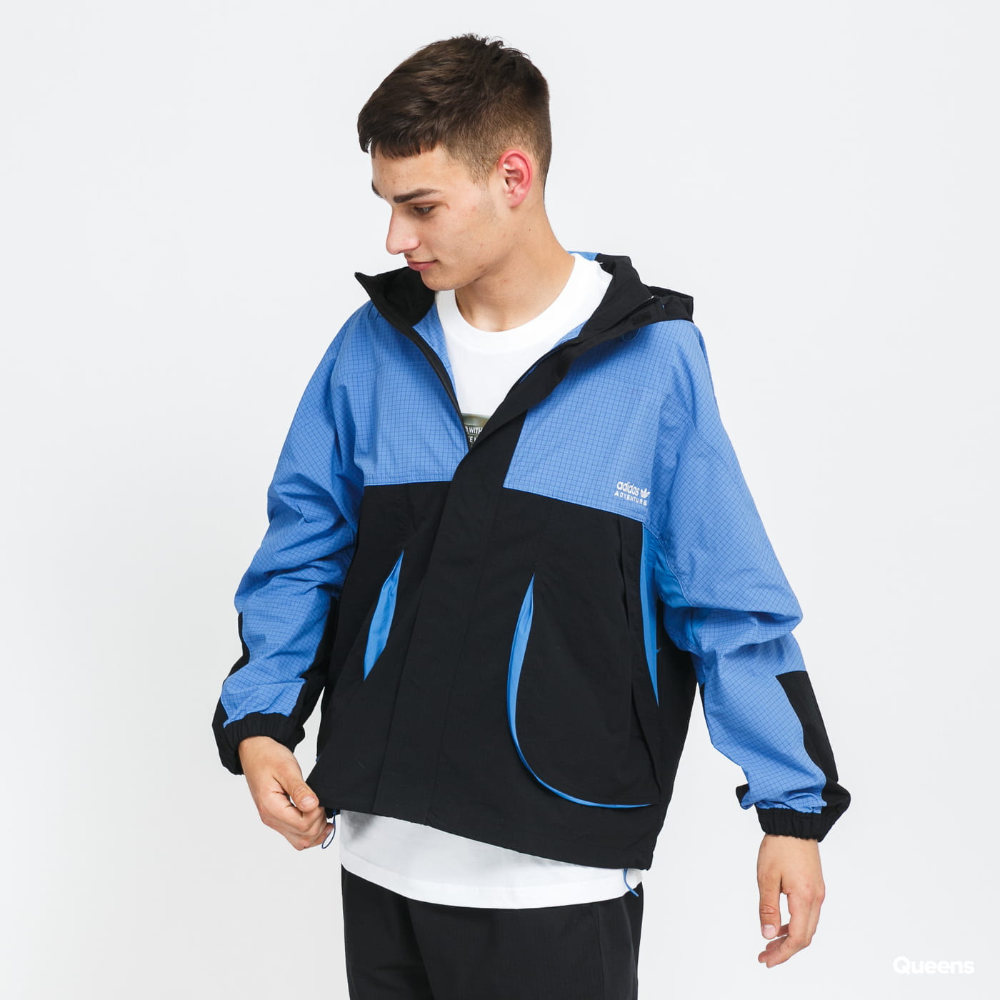 Vetrovka adidas Originals Woven Windbreaker Modrá | H09053, 0