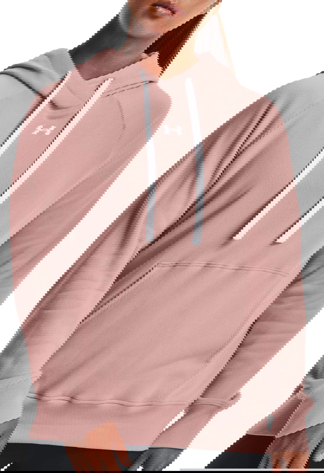 Mikina Under Armour Under Armour Rival Hoodie Ružová | 1356317-676, 0