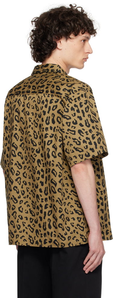 Košeľa WACKO MARIA WACKO MARIA x Dickies Leopard Print Work Shirt Hnedá | 25SS-WMS-DC02, 2