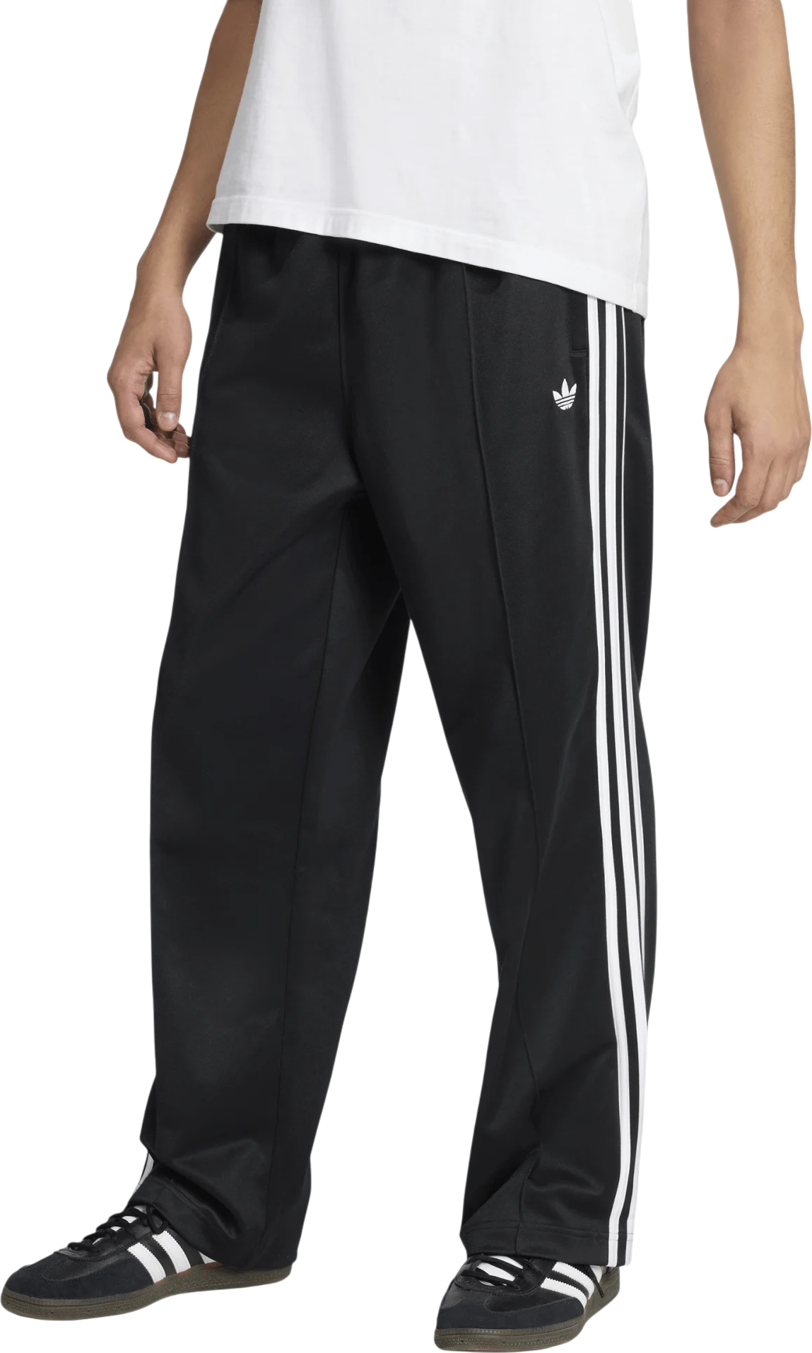 Nohavice adidas Performance Baggy 3-Stripes Track Pants Čierna | KE3501, 1