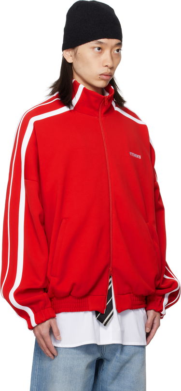 Bunda VETEMENTS Vetements Gym Track Jacket Červená | UH76GJ300R, 1