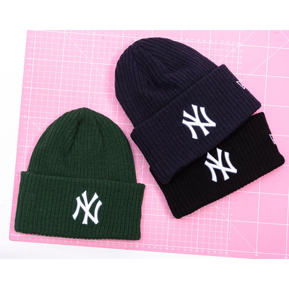 Kulicha New Era MLB Wide Cuff Beanie NY Yankees One Size (56-59 cm) Navy | 60691065, 1