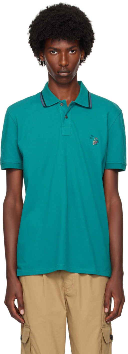 Polo tričko Paul Smith PS Paul Smith Zebra Polo Zelené | M2R-151LE-N21511-37, 0