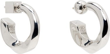 Náušnice Jacquemus 'The Tourni hoop' Twisted Earrings Metalická | 25HJWW00770AOT4052, 1