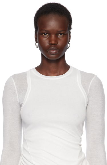 Náušnice Jil Sander Jil Sander Molten Hoop Earrings Metalická | J11VG0256_P6959, 2