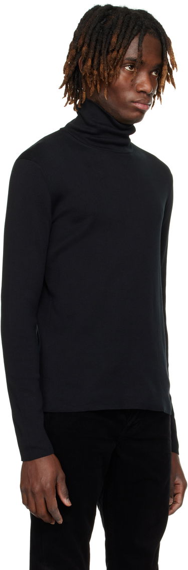 Sveter Tom Ford TOM FORD Cotton Turtleneck Čierna | KRL040-YMC033S25, 1