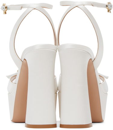 Tenisky a topánky Gianvito Rossi Gianvito Rossi Maddy Platform Heeled Sandals Biela | G32239.70RIC.RAS, 1