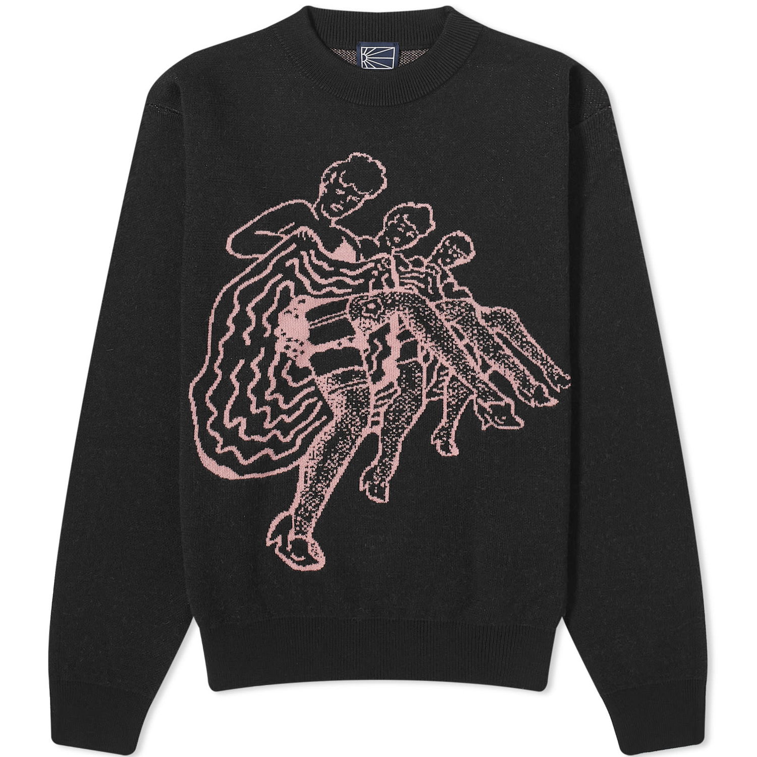 Sveter PACCBET Cabaret Crewneck Čierna | PACC13N003-BK, 0