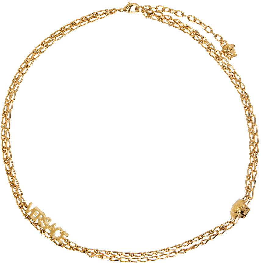 Náhrdelník Versace Medusa Necklace Béžová | 1006573_1A00620, 0