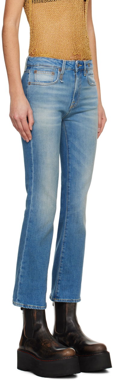 Džínsy R13 R13 Kick Fit Jeans Modrá | R13W0009-143, 4